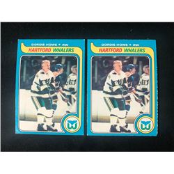 1979 O-PEE-CHEE #175 GORDIE HOWE CARD LOT