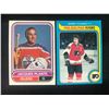 Image 1 : HOCKEY CARD LOT (PLANTE/ CLARKE)