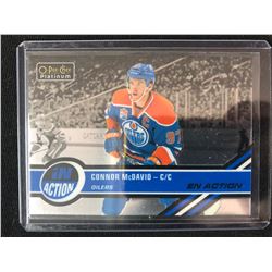 2017-18 O-PEE-CHEE PLATINUM IN ACTION  HOCKEY #IA-9 CONNOR McDAVID