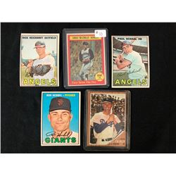 VINTAGE BASEBALL CARD LOT