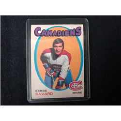 1971-72 O-Pee-Chee #143 Serge Savard