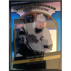 2017-18 O-Pee-Chee Platinum Records Wayne Gretzky