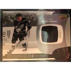 2017-18 Upper Deck Rookie Materials Jonny Brodzinski