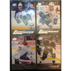 2015-16 Upper Deck Young Guns 4 Card Lot Mike Condon