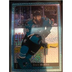 2016-17 O-Pee-Chee Ice Blue Traxx Brent Burns #22