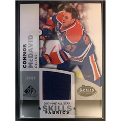 2017-18 Sp Game Used Skills Fabrics Connor Mcdavid