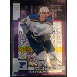 2017-18 O-Pee-Chee Violet Pixels Brayden Schenn