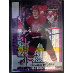 2017-18 O-Pee-Chee Violet Pixels Christian Dvorak