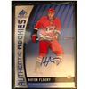 Image 1 : 2017-18 SP Game Used Blue Rookie Auto Hayden Fleury