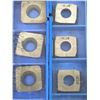 Image 2 : (40) VALENITE SPEW 43 EDFR VC28 CARBIDE INSERT