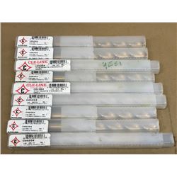 (9) CLE-LINE C05204 7/16 2565TN PARABOLIC DRILL