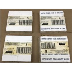 (4) NORTON 38A220-HVBE 61463610290 220 GRIT SQUARE DRESS STICK