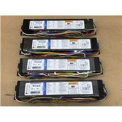 (4) TRIAD B432IUNVHP-A ELECTRONIC BALLAST