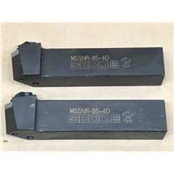 (2) SECO MSSNR-85-4D TURNING TOOL HOLDER