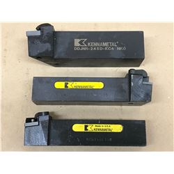 (3) KENNAMETAL MISC. TURNING TOOL HOLDER *SEE PICS FOR PART #*