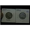 Image 1 : Canada Twenty-five Cent Coins (2)