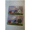 Image 3 : Canada Twenty-five Cent Coins (2)