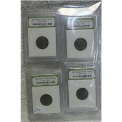 U.S.A. Buffalo Nickel (4)