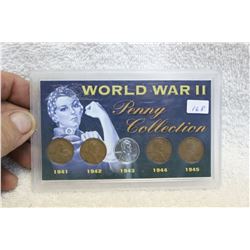 U.S.A. World War II Penny Collection