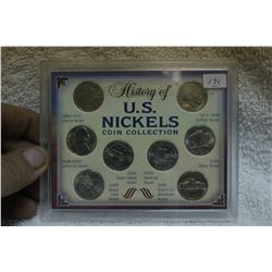 U.S.A. Nickel Collection (8 Nickels)