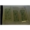 Image 2 : Canada One Dollar Bills (3)