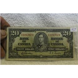 Canada Twenty Dollar Bill (1)