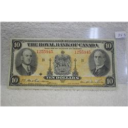 The Royal Bank of Canada Ten Dollar Bill (1)