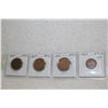 Image 1 : Nfld One Cent Coins (4)