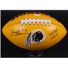 Image 1 : Joe Theismann Signed Redskins Logo Football Inscribed "SB XVII Champ" (JSA)