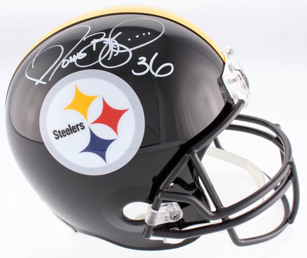 jerome bettis signed helmet