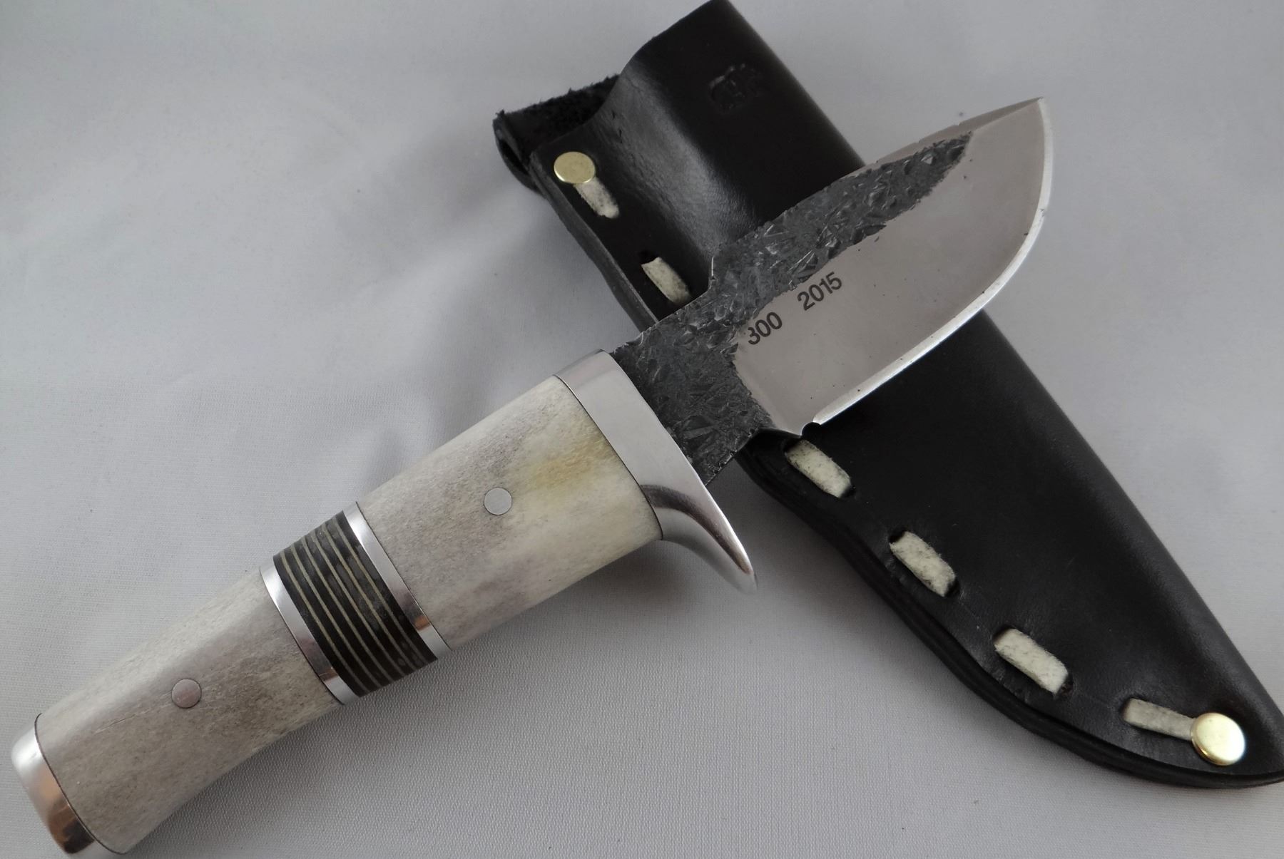 Montana Hammer knife, bone handle, 4" blade, 2015