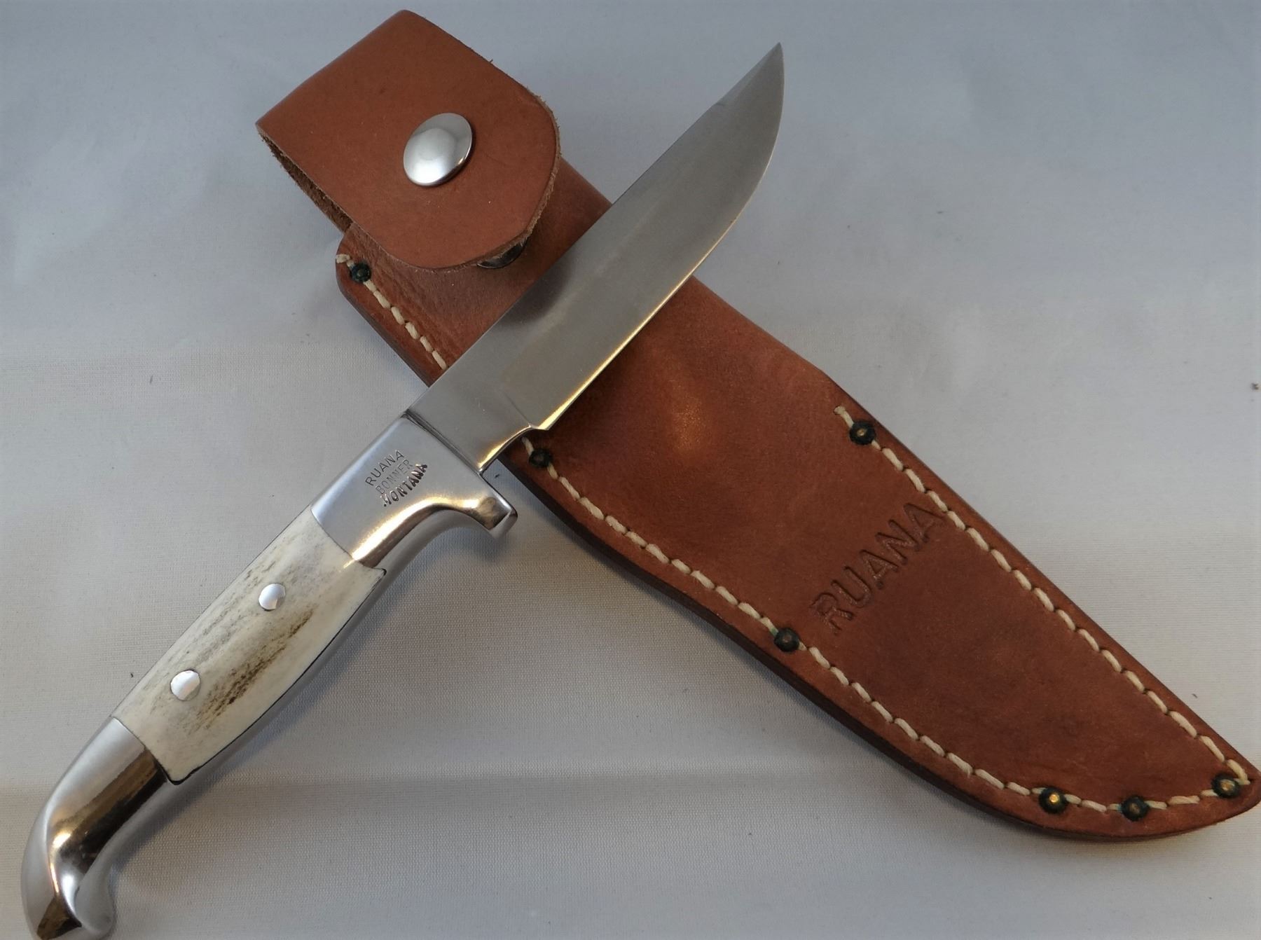 Ruana sticker knife, bone handle 10A, 4"