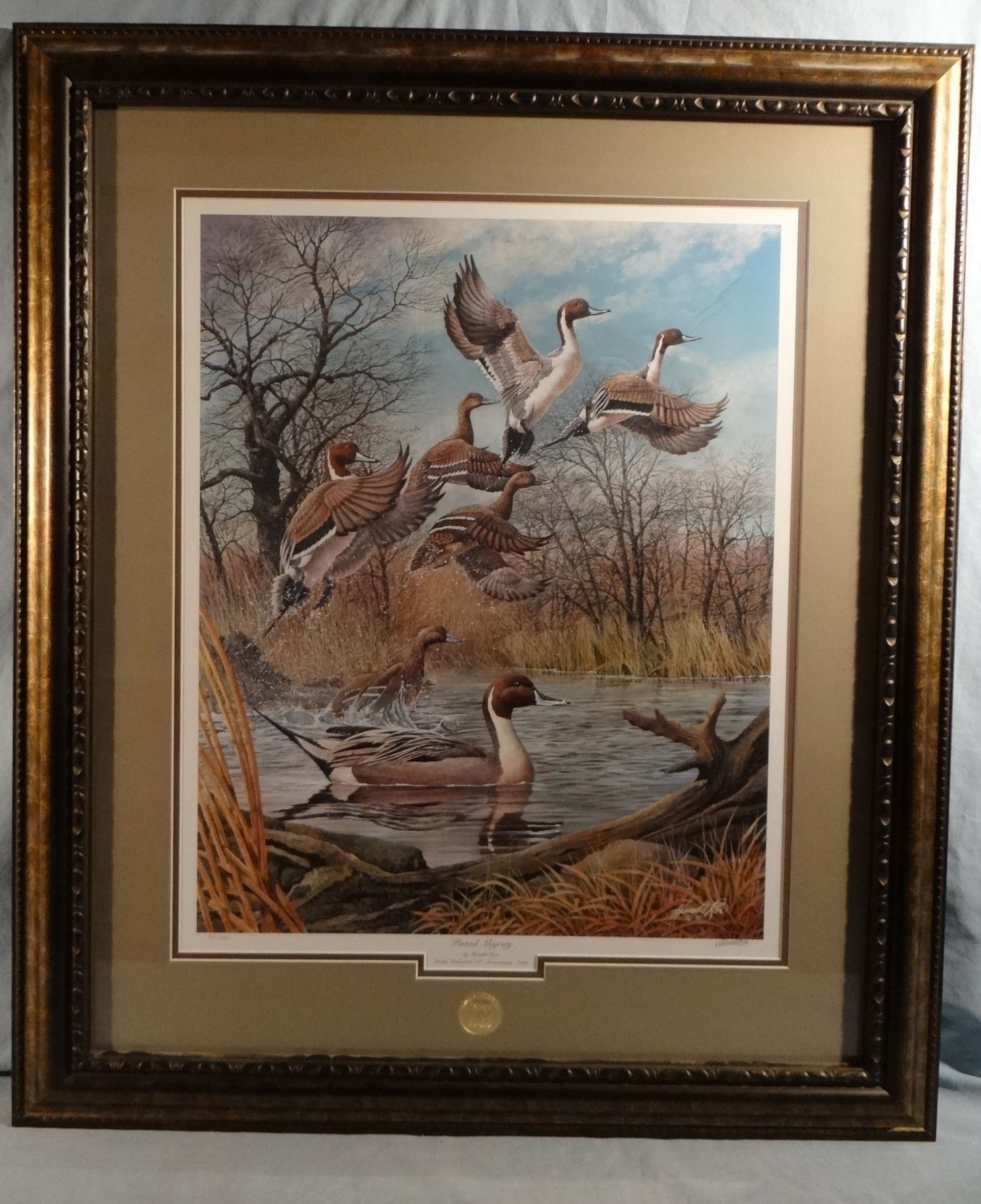 Harold Roe, Pintail Majesty, 922/4000 signed, DU 75th Anniversary ...