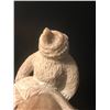 Image 6 : Kathy Whitman-Elk Woman Carved alabaster sculpture, conjoined busts of a Native American woman and B