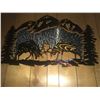 Image 2 : Grinder Metal Art Fighting Bull Elk