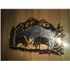 Image 4 : Grinder Metal Art Fighting Bull Elk