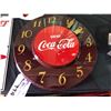 Image 1 : ANTIQUE CIRCA1940'S DRINK COCA-COLA TIN CLOCK