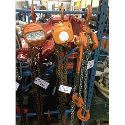 WESTWARD VCH2, 2-TON CHAIN HOIST