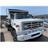 Image 2 : 1989 GMC 7000 FUEL INJECTION, 2DR DUMP TRUCK, WHITE, VIN # 1GDL7D1P5KV522068