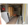 Image 2 : 20FT STORAGE SEA CONTAINER BROWN, METAL CABINETS, SHELVING,