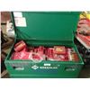 Image 1 : GREENLEE 2448 CHEST 25" X 48" X 24" JOB CABINET WITH ASSORTED LOCK BOXES