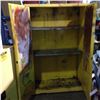 Image 2 : YELLOW EAGLE 1947 45 GAL 2 DOOR FIREPROOF SAFTEY STORAGE CABINET
