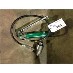 GREENLEE 767 1/2" TO 4" HYDRAULIC KNOCKOUT PUNCH