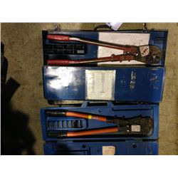 2 HEAVY DUTY CONSTRUCTION CRIMPING TOOLS