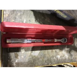 STANLEY PROTO MEDIUM CALIBRATED TORQUE WRENCH IN CASE