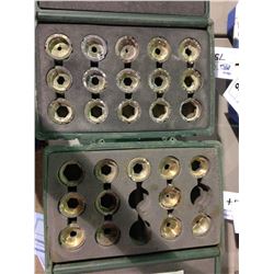 2 GREENLEE 12-TON 'U' TYPE DIE SETS