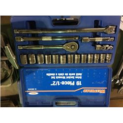 WESTWARD METRIC 19 PCS DRIVE SOCKET SET