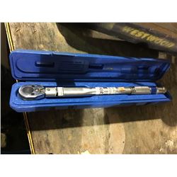 WESTWARD TWA38 MEDIUM CALIBRATED TORQUE WRENCH IN CASE