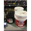 Image 2 : 2 BUCKETS OF POLYWATER LUBRICANT & 3 JUGS OF RIDGID THREAD CUTTING OIL
