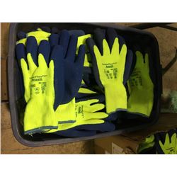 BOX OF ASSORTED WORK GLOVES